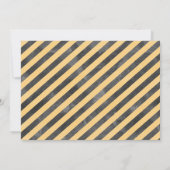 フォトイエローボーイズ建築ダーティ3rdy誕生日 招待状 (裏面)