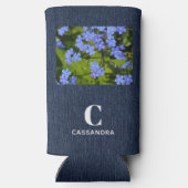 フォトイニシャル名の追加、トレンディースリム スリム缶クーラー (裏面)