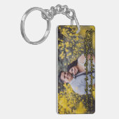 フォトイパーソナライズされたンスタグラムCollageキーチェーン キーホルダー (正面左)