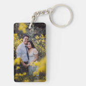 フォトイパーソナライズされたンスタグラムCollageキーチェーン キーホルダー (裏面)