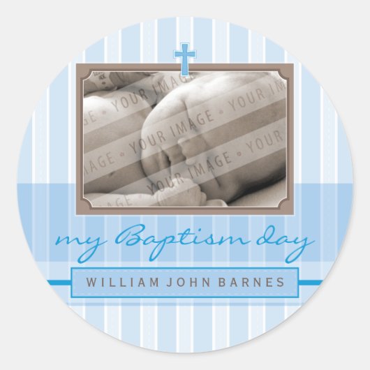 フォトイベントラベル：：スタイリッシュ4 ラウンドシール (正面)