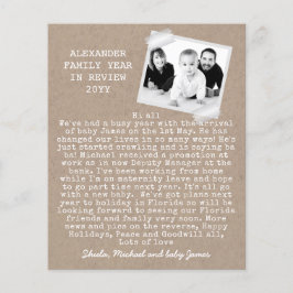 フォトイヤー素朴インレビュー休暇Kraft Look チラシ