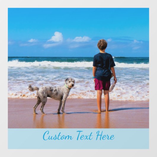 フォトウお気に入りのィンドウが貼り付いたカスタム文字 ウィンドウサイン (シート)