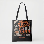 フォトウィッチハロウィーンに焦点を当てるHocus Pocus Coffee トートバッグ (正面)