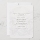 フォトウィムシーモダンドルフィン結婚式招待状の追加 招待状 (裏面)