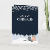 フォトウィンタークリ素朴スマス シーズンカード (裏面)