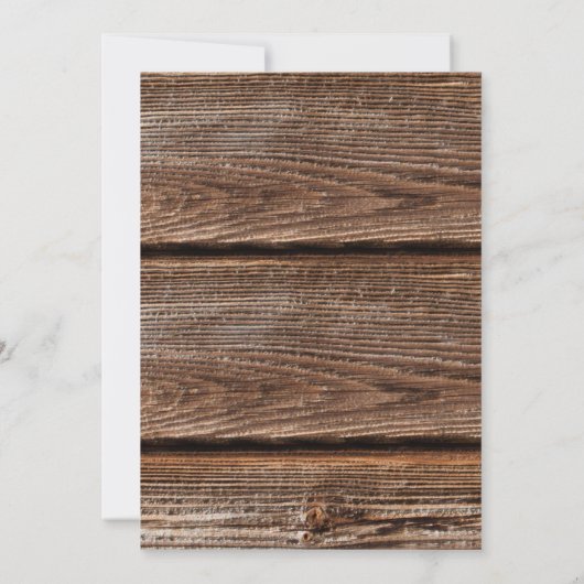 フォトウェスタンおもしろい指名手配ポスター40th誕生日 招待状 (裏面)