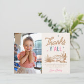 フォトウェスタンサンキューカード サンキューカード (スタンド正面)