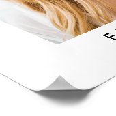 フォトウェディングモダンレセプションへようこそ ポスター (角)