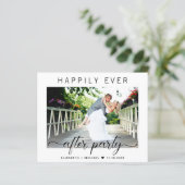 フォトウェディングレセプションの後に幸せな予算を割く (スタンド正面)