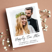 フォトウェディングレセプションの後に幸せな予算を割く