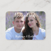 フォトウェディングレセプションエンクロージャカード エンクロージャーカード (正面)