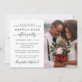 フォトウェディングレセプションパーティー後の幸せな時間 (正面)