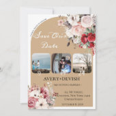 フォトウェディング　セーブ・ザ・デート　招待状 招待状 (正面)