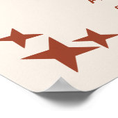 フォトウェルカムモダンベビーシャワーのサイン ポスター (角)