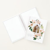 フォトウォーターカラーフラワーズゲストブック ノートブック (内部)