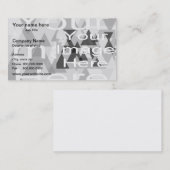 フォトウォーターマークの背景テンプレート 名刺 (正面/裏面)