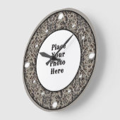 フォトウォール時計のオースロット ラージ壁時計 (傾斜)