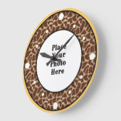 フォトウォール時計をキリン ラージ壁時計 (傾斜)