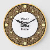 フォトウォール時計をチーティ ラージ壁時計 (正面)