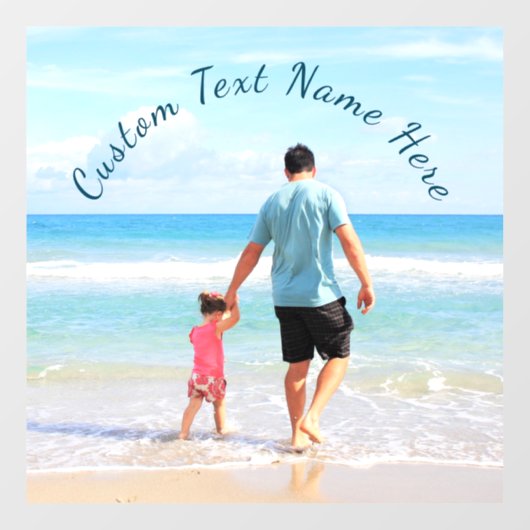 フォトウパーソナライズされたィンドウィンドウの貼り付けカスタム文字 ウィンドウサイン (シート)