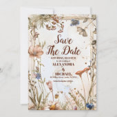 フォトウ素朴ォーター色ウッドラ結婚ンド セーブザデート (正面)