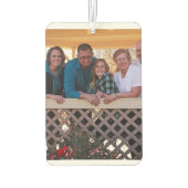 フォトエイパーソナライズされたアフレッシュナー カーエアーフレッシュナー (裏面)