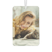 フォトエイパーソナライズされたアフレッシュナー カーエアーフレッシュナー (裏面)