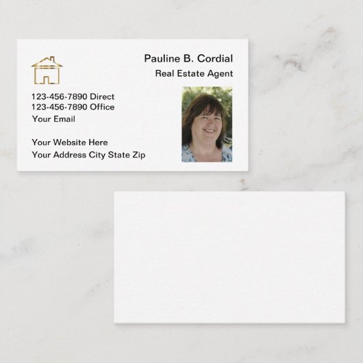 フォトエステ実在ートの名刺 名刺 (正面/裏面)