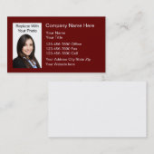 フォトエステ実在ートプロフェッショナル名刺 名刺 (正面/裏面)