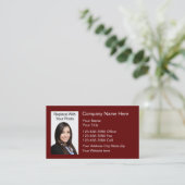 フォトエステ実在ートプロフェッショナル名刺 名刺 (スタンド正面)