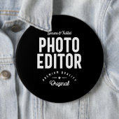 フォトエディター役職のギフト 缶バッジ (インサイチュ)