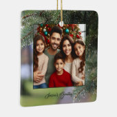 フォトエバエレガントーグリーンツリー枝濃い緑 セラミックオーナメント (右)