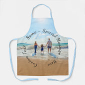フォトエプロンとカスタム文字 エプロン (正面)
