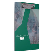 フォトエメラルドグリーンクリップボードの追加 クリップボード (右)