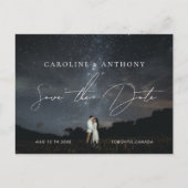 フォトエメラルドグリーンブラックマジカル ポストカード (正面)