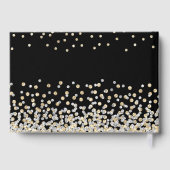 フォトエレガントコラージュ金ゴールドシルバー25周年記念 ゲストブック (裏面)