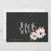 フォトエレガントフラットサンキューカード サンキューカード (正面)