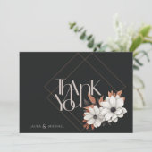 フォトエレガントフラットサンキューカード サンキューカード (スタンド正面)