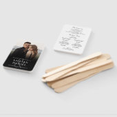 フォトエレガント結婚式 プログラムハンドファン ハンドファン (組立なし)