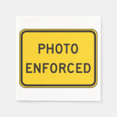 フォトエンフォースサイン紙ナプキンス スタンダードカクテルナプキン (正面)