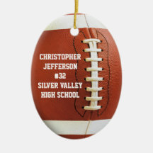 フォトオパーソナライズされたバルサッカースポーツオーナメント