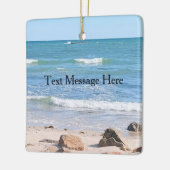 フォトオブアトランティック海ホリデーセラミックスオーナメント セラミックオーナメント (左)