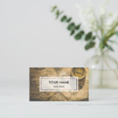 フォトオーエレガントバーレイ|ツアーガイド 名刺 (スタンド正面)