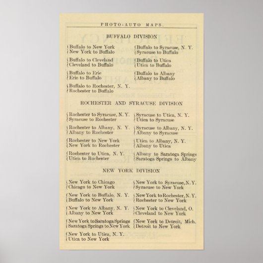 フォトオートマップの一覧2 ポスター (正面)