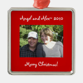 フォトオーナメント メタルオーナメント