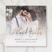 フォトオーバーレイの愛と感謝していスクリプト結婚の設定 フェイバータグ (正面)