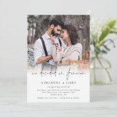 フォトオーバーレイスクリプトが永遠に結婚決定 セーブザデート (スタンド正面)