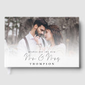 フォトオーバーレイスクリプトの願いミセス・ゲストブック ゲストブック (正面)