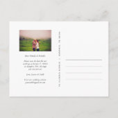 フォトオーバーレイスタイリッシュのスクリプトを作成する日付を保存 案内ポストカード (裏面)